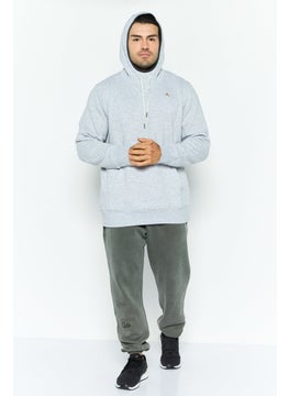 Avalanche Men Sportswear Fit Graphic Print Long Sleeves Outdoor Sweatshirt, Grey  - Image 4