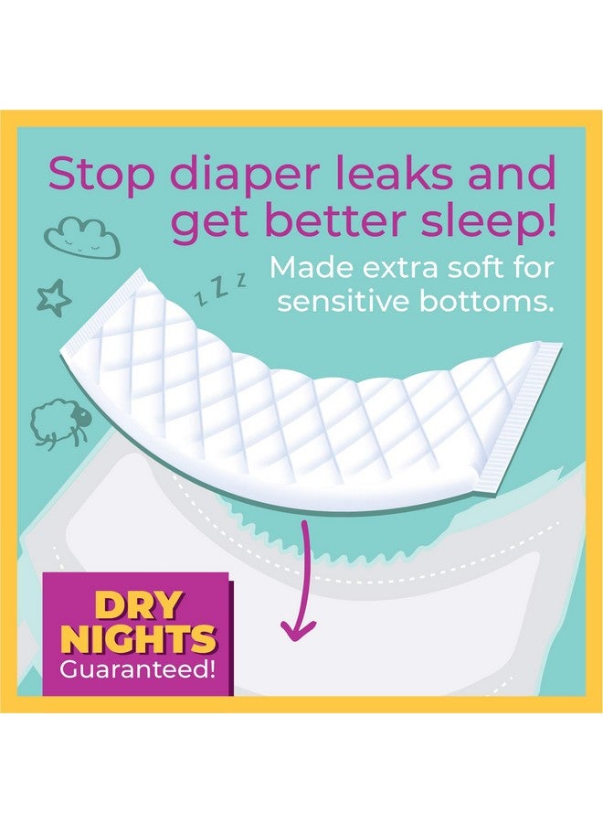 Select Kids Sposie Booster Pads, Stop Overnight Diaper Leaks, Fits sizes Newborn 1 2 3, No Adhesive for Sensitive Skin, 32 ct - Image 3