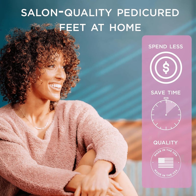 Lee Beauty Professional لي بيوتي مزيل الكالو الاحترافي للقدمين - شجرة الشاي، تركيبة قوية - جل بتركيز إضافي، نتائج سبا القدم في المنزل - إمدادات للبشرة المتشققة والجافة الميتة - 8 أوقية - Image 5