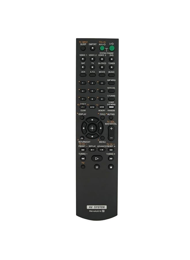 Kassionel Replaced Remote Control for Sony RMAAU019 STR-DG710 RM-AAU006 STR-DG500 148009711 Home Theater Audio/Video Receiver AV System - Image 1