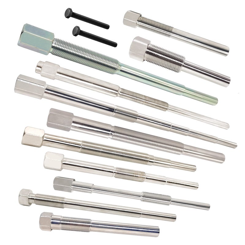 DPHXF Hardened Primary Secondary Clutch Puller Tool kit Contains 12 Different Models And Sizes of Clutch Puller Tools Suitable for Golf Carts Kawasaki Arctic CatCanAm Polaris Motorcycle