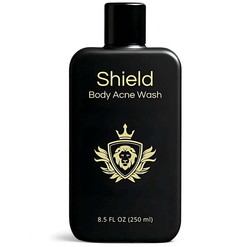 Shield غسول حب الشباب للجسم للرجال والأولاد بدون رائحة 85 أونصة - Image 1