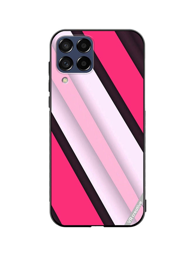 VR CREATIVE Protective Case Cover For Samsung Galaxy M53 Multicolor Layers Design - Image 1