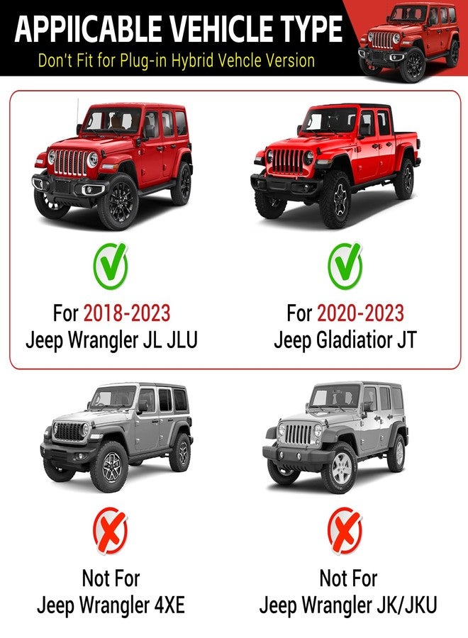 Utiiy Phone Mount Holder Fit for Jeep Wrangler JL (2018-2023 4X4, Magnetic) - Image 2