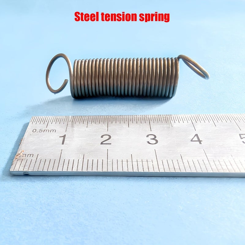 5Pcs 1 0mm 10 45 Extension Spring Heavy Duty Side Hook Rustproof Fatigue Resistant Tension Coil Spring - Image 5