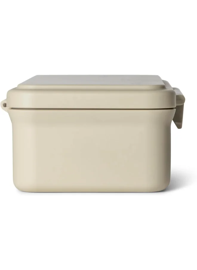 Citron Rectangle Lunchbox With 2 Compartments For Kids, Leak Proof And Bpa Free Lunch Box For Kids - Vehicles