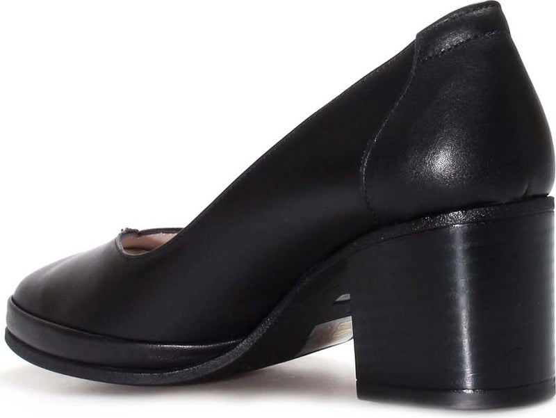 Fast Step Genuine Leather Women's Chunky Heel Shoes 889za5313  - Image 2