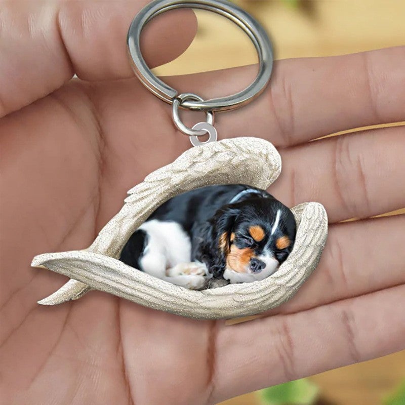 Independent Station Car Key Pendant Exquisite Keychain Acrylic Creative Cute Dog Animal Backpack Pendant - Image 4