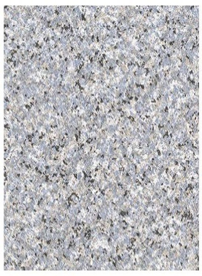 Magic Cover Premium Adhesive Vinyl Contact Shelf Liner and Drawer Liner, 18"x9', Granite Silver - Image 1
