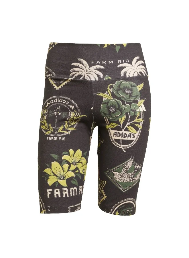 adidas Adidas Farm Bike Short Black Tights (1/2) Tights For Women