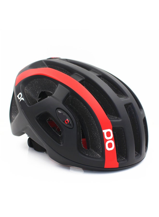 Black Red Helmet Octal Raceday Helmet Sports Cycling Helmet Safety Helmet