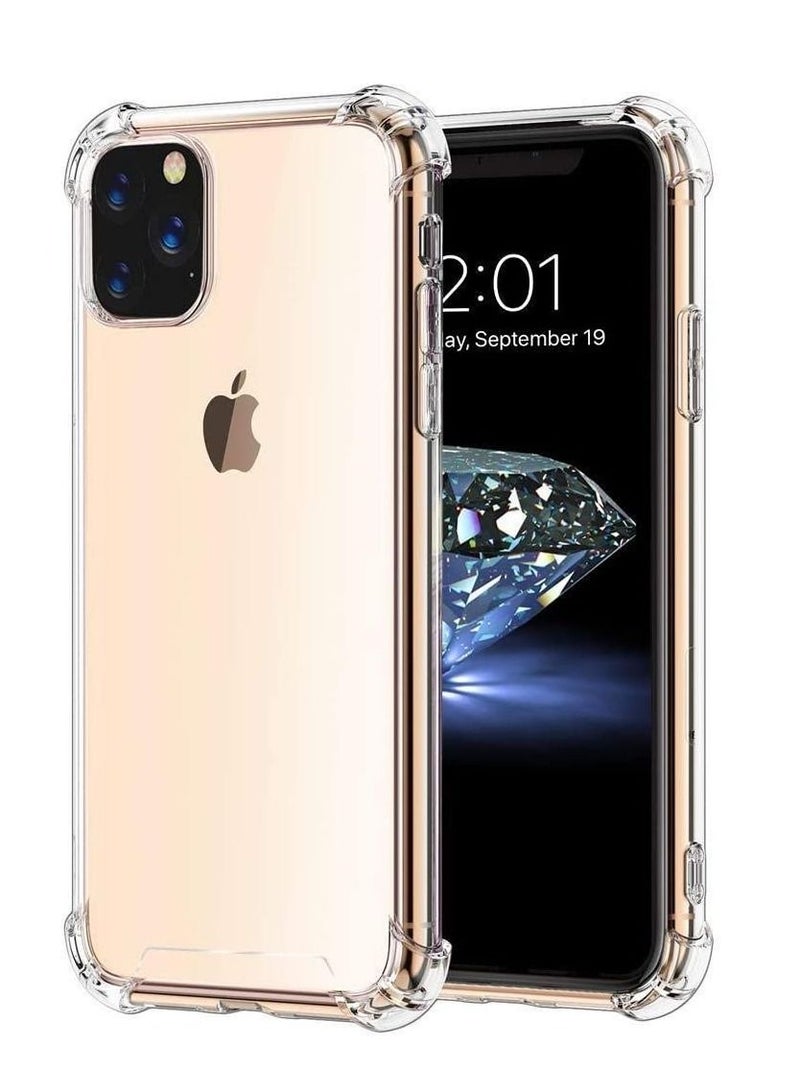 Clear Shockproof Silicone Tpu Cover Case for Apple iphone 11 Pro 5.8 inch Case