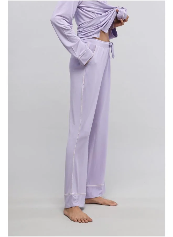 نسيسيرا Lavender Piping Pajamas
