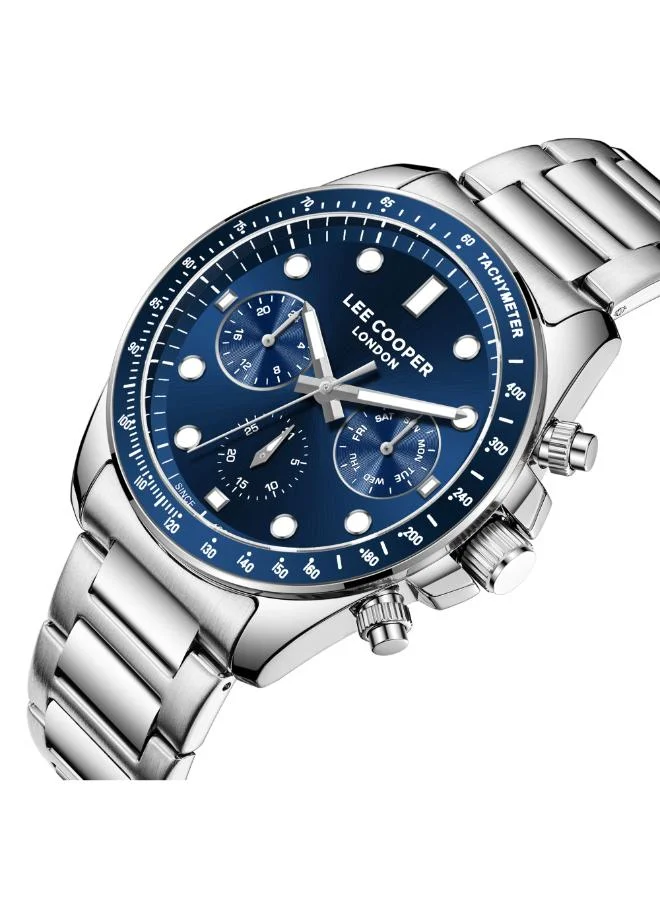 Lee Cooper Men's Metal Multi Function Watch LC08215.390 - 42 mm