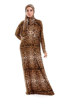 Caesar Printed Isdal Prayer With Tiger Design  - Image 1