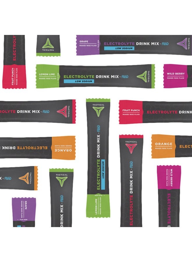 Health & Household Fluid Tactical - Electrolyte Powder Packets, Accelerate Re-Hydration, Low Sugar, Electrolyte Drink Mix, Prevent Dehydration, Eliminate Cramps  - Image 2