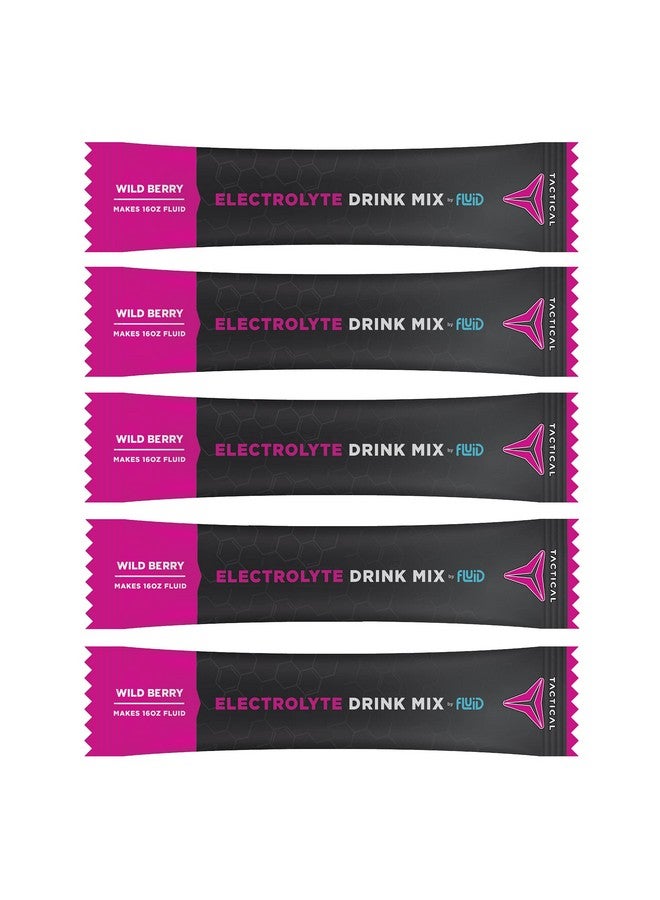 Health & Household Fluid Tactical - Electrolyte Powder Packets, Accelerate Re-Hydration, Low Sugar, Electrolyte Drink Mix, Prevent Dehydration, Eliminate Cramps  - Image 1