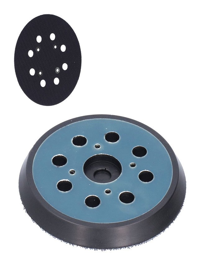 ZERONE 2Pcs Hook and Loop Backing Pad Replacement, Orbital Sander Replacement Pad 125mm/5 Inch 8 Hole, Sander Replacement Parts for High Speed Polishing, Dust Removal - Image 1
