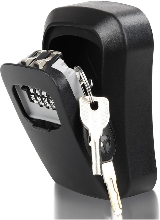 Generic Combination Key Lock Box, No Drilling Required, Eyehole Design, for Home, Airbnb, Construction Sites, and Outdoor Use  - Image 1
