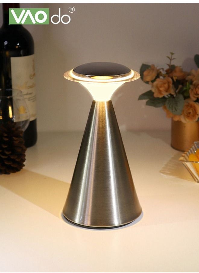 VAOdo - LED Desk Lamp Creative Home Decoration Soft Light Desk Lamp Top Touch Switch Bedside Lamp - Image 1