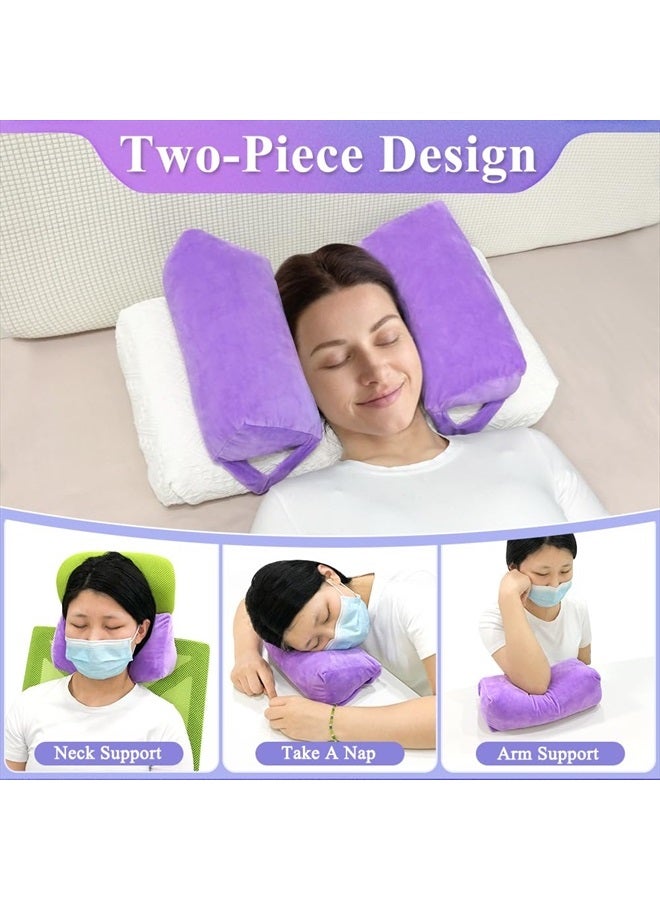 AOSSA Anti Aging Pillow for Women Anti Wrinkle Face Beauty Pillow Head Stabilizer Back Sleep Training Face Up Head Positioning Wrinkle Prevention for Face Post Surgery Pillows Support for Sleeping Upright - Image 3