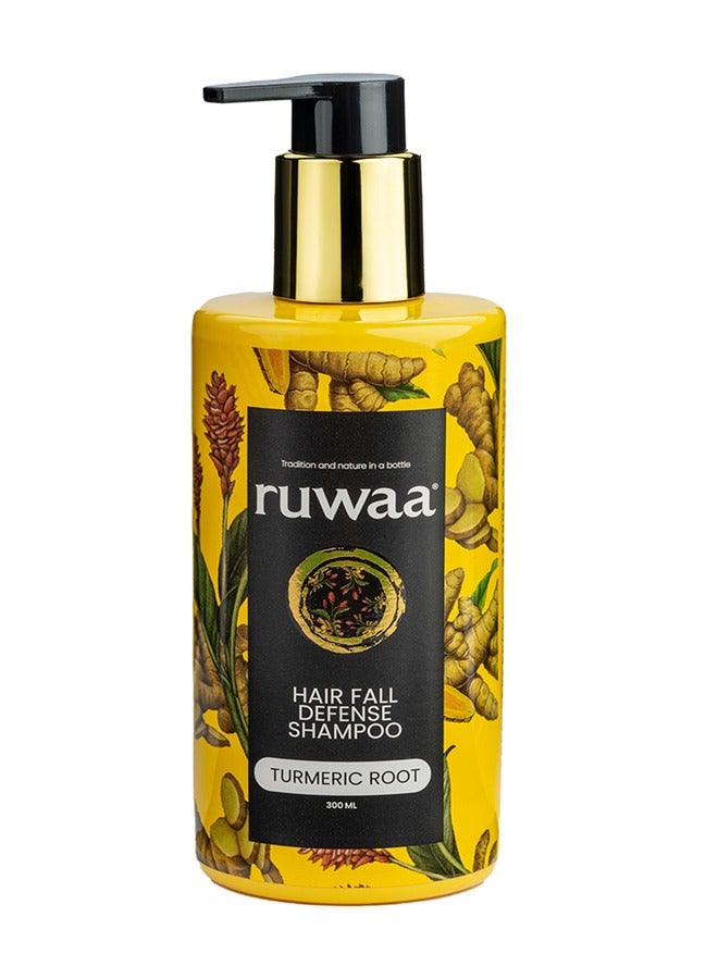 ruwaa Turmeric Root Hair Fall Defense Shampoo - Image 1