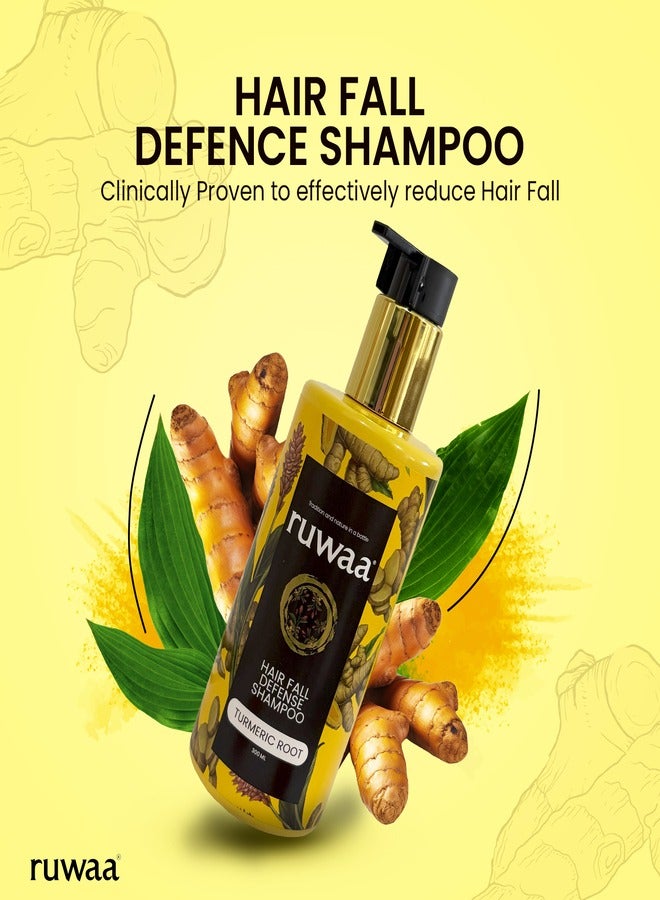 ruwaa Turmeric Root Hair Fall Defense Shampoo - Image 2