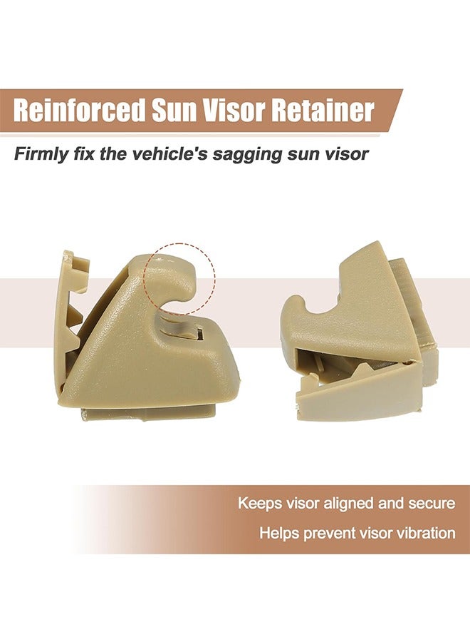 Generic 4pcs Sun Visor Support Clip Retainer for Chevrolet Cruze 2011-2016 No.95994975/15882854 Sun Visor Support Clip Holder Vibration  - Image 3