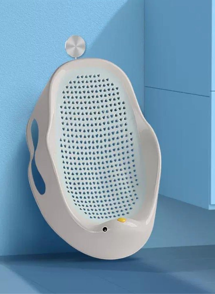 turtees حمام أطفال محمول من تورتيز، دعم حمام هلامي من السيليكون لشطف الرضع - Image 1