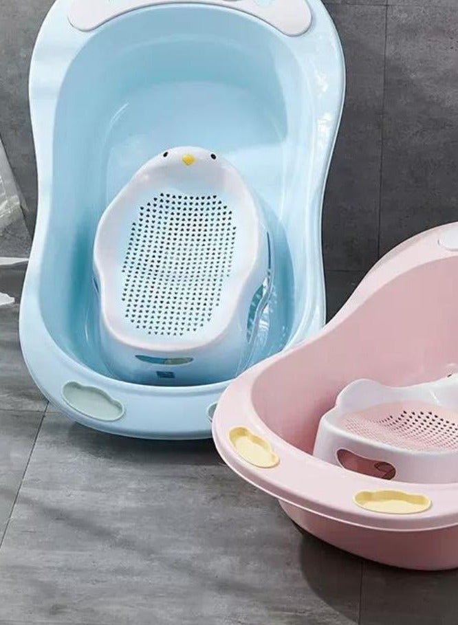 turtees حمام أطفال محمول من تورتيز، دعم حمام هلامي من السيليكون لشطف الرضع - Image 4