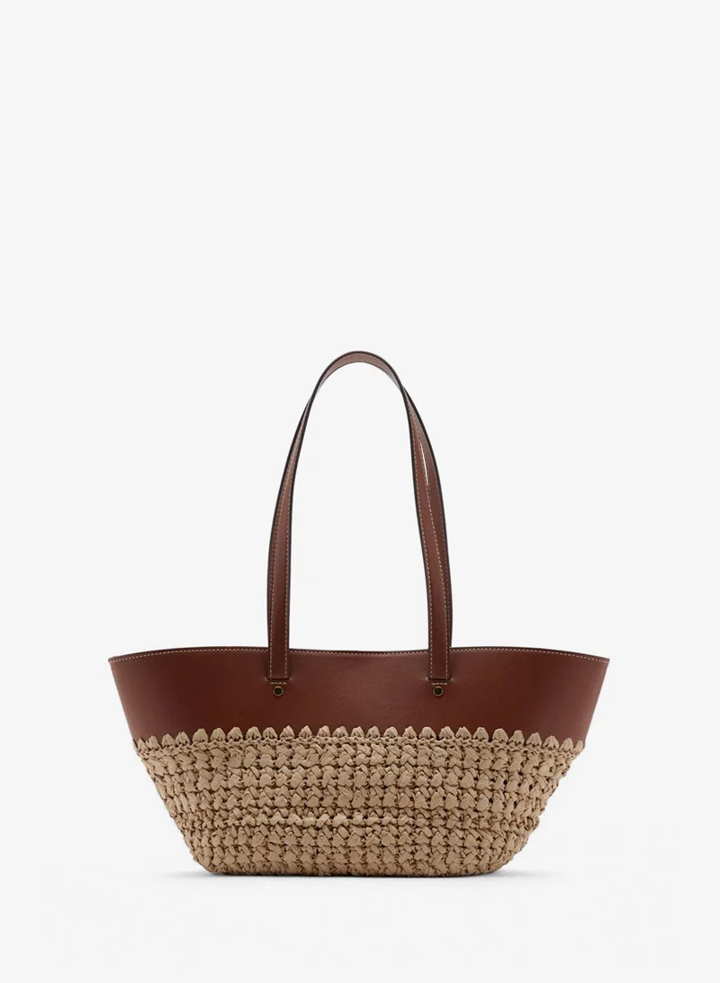 مانجو Natural Fibre Tote Bag