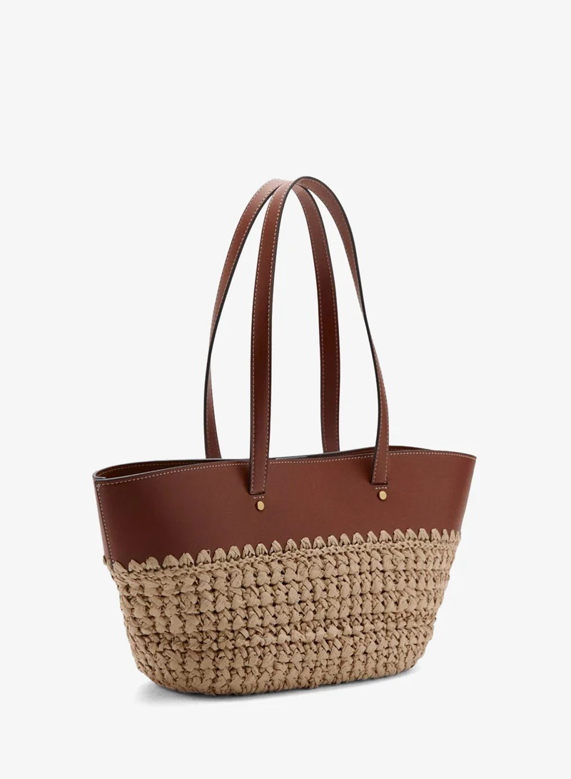مانجو Natural Fibre Tote Bag