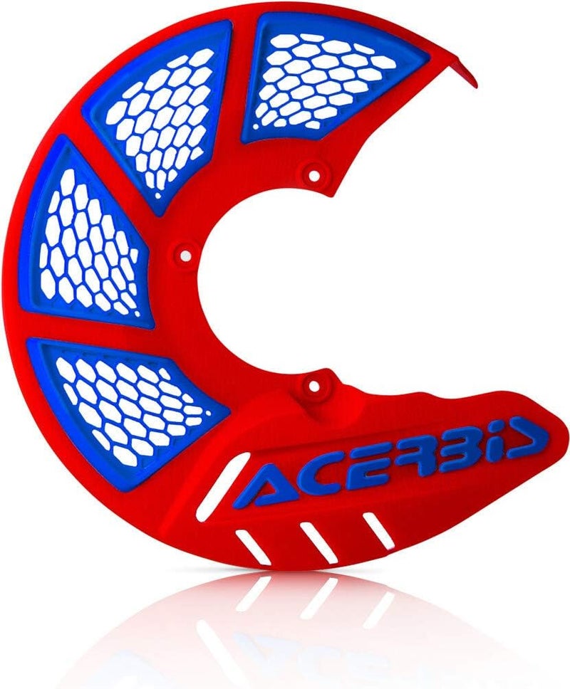 Acerbis X-Brake Vented Disc Cover - Red/Blue (2449491228) - Image 2