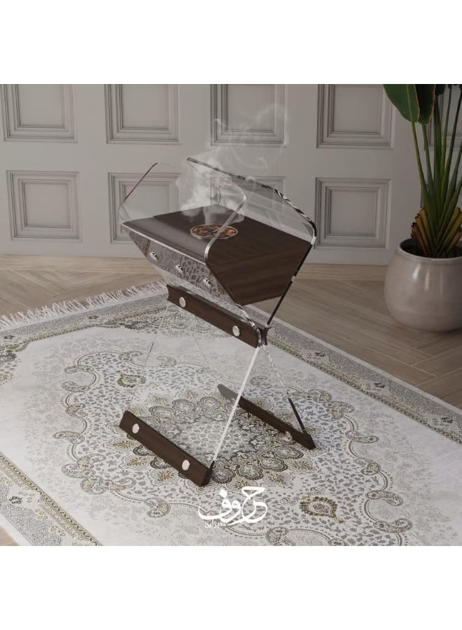 Horoof Market Ghutra ScentCraft Tower – Premium Bakhoor Burner Stand  - Image 1