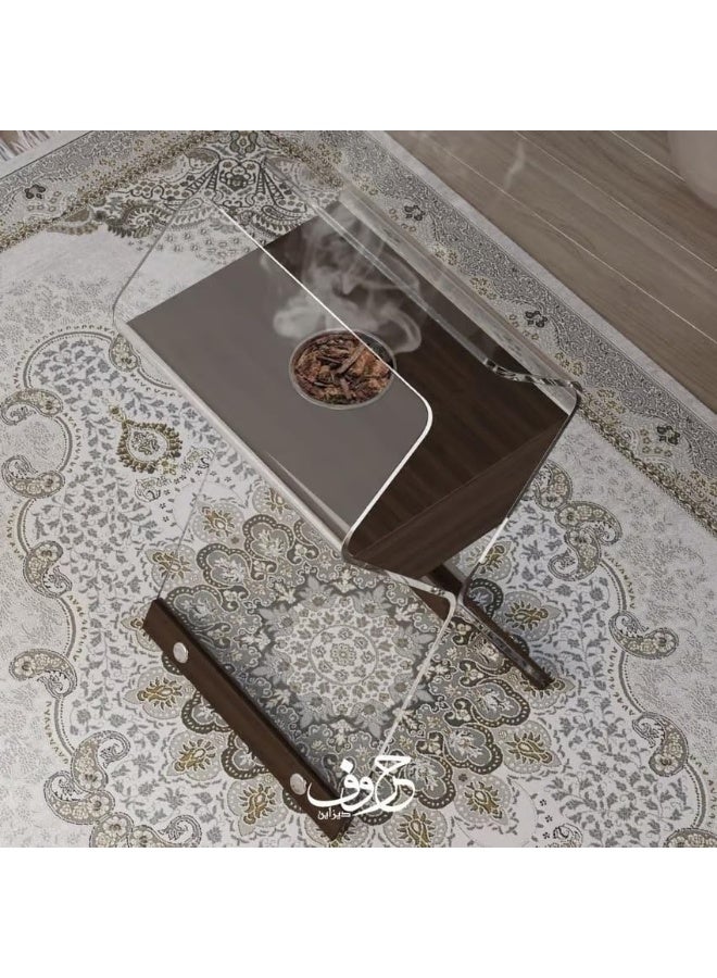 Horoof Market Ghutra ScentCraft Tower – Premium Bakhoor Burner Stand  - Image 3