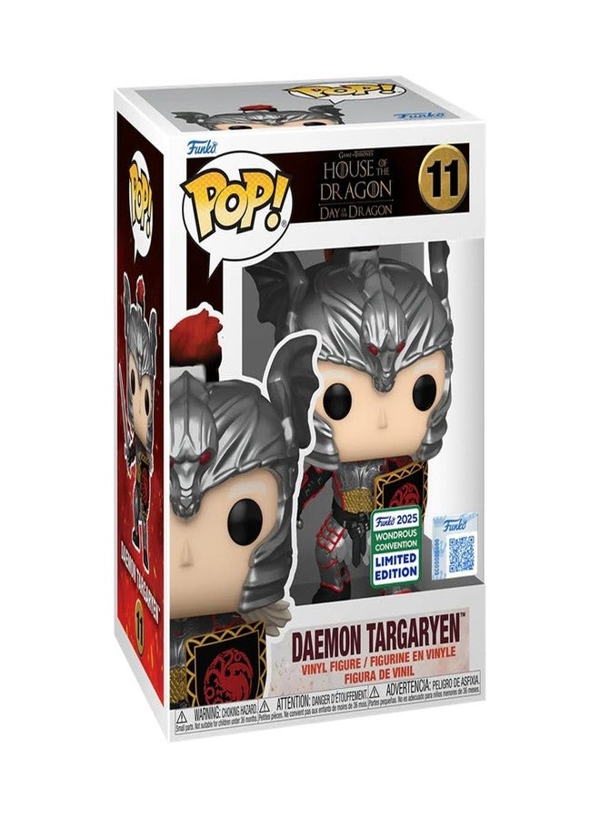 Funko Pop! TV: HOT - Prince Daemon with Helmet - House of The Dragon - Collectable Vinyl Figure - Gift Idea - Official Merchandise - Toys for Kids & Adults - TV Fans - Model Figure for Collectors - Image 1