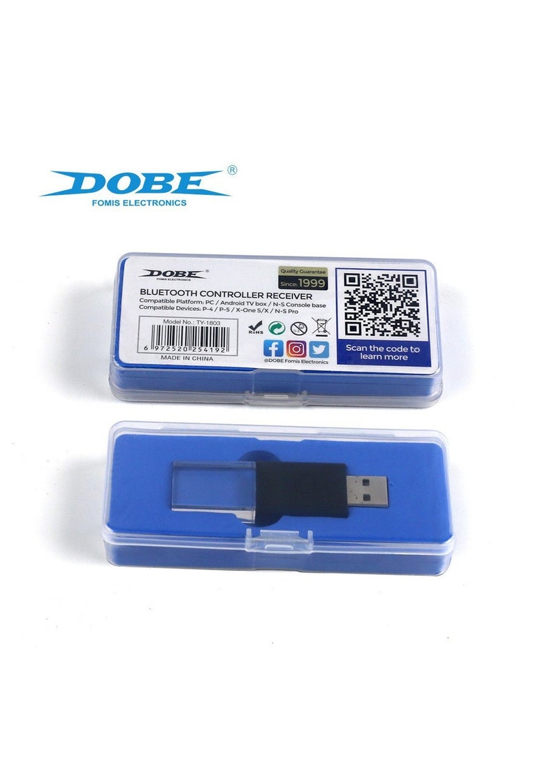 دوبي التبديل مقبض لاسلكي بلوتوث 5.0 استقبال PC / الروبوت مربع محول مقبض لاسلكي محول - Image 1