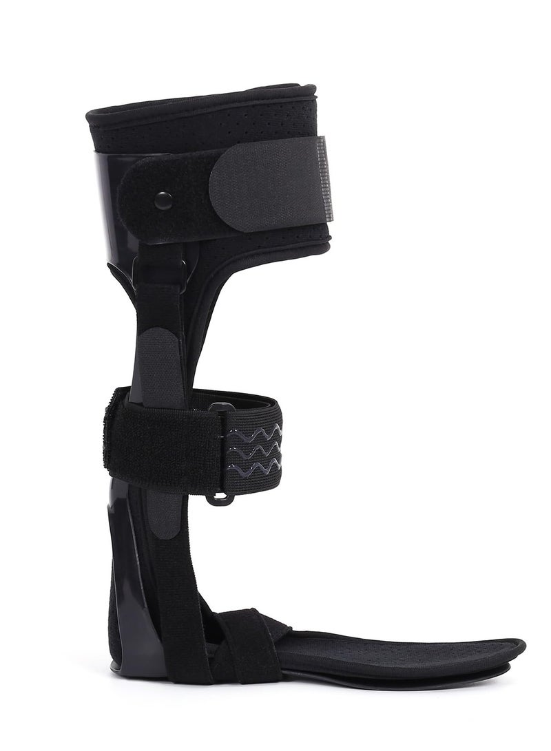 Medical AFO Foot Drop Brace, Ankle Foot Orthosis Drop Foot Stabilizer Support for Walking with Shoe for Men and Women for Stroke, MS, Hemiplegia Foot Drop, ALS, Medium-Right - Image 1