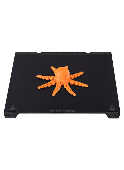 Creality  K1 Max PEI Smooth Build Plate 315x310mm-Without Soft Magnetic Mat Easy Model Removal Suitale for K1 Max 3D Printer and Compatible with FDM 3D Printers with A Platform Size of 315x310mm