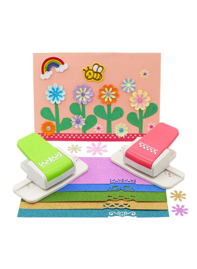 Edge Holder Embosser Flower Breaker Diy Handmade Greeting Card Making Lace Pattern Lace Hollow Cute Printing Machine-Color:No. 4  - Image 2