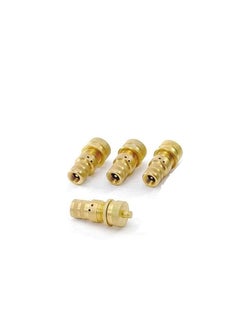 California formula-T California CFT Universal Brass Off-Road Tire Deflator Kit - 4 Pieces  - Image 2