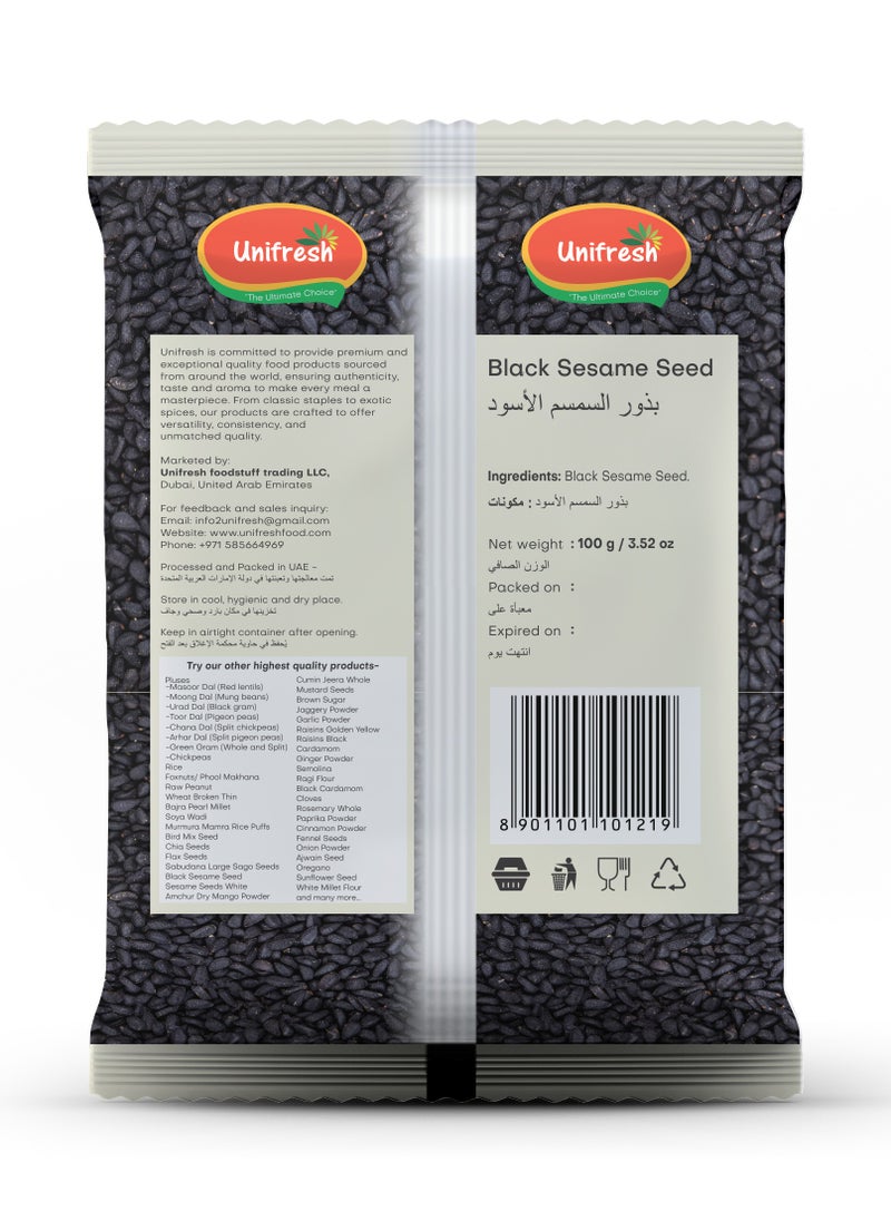 Unifresh Black Sesame Seed 100g  - Image 2