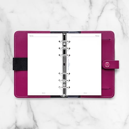 Filofax Calendar Diary Refill, Personal/Compact Size, Day on One Page with Appointments, Ruled, White Paper, English, 2025 (C68441-25) - Image 5