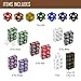 FIGURESLAB 130PCS MTG Keyword Counters Tokens MTG Life Counter Dice Set for Magic Card Accessories Compatible with MTG CCG Card Gaming Accessories - Image 4