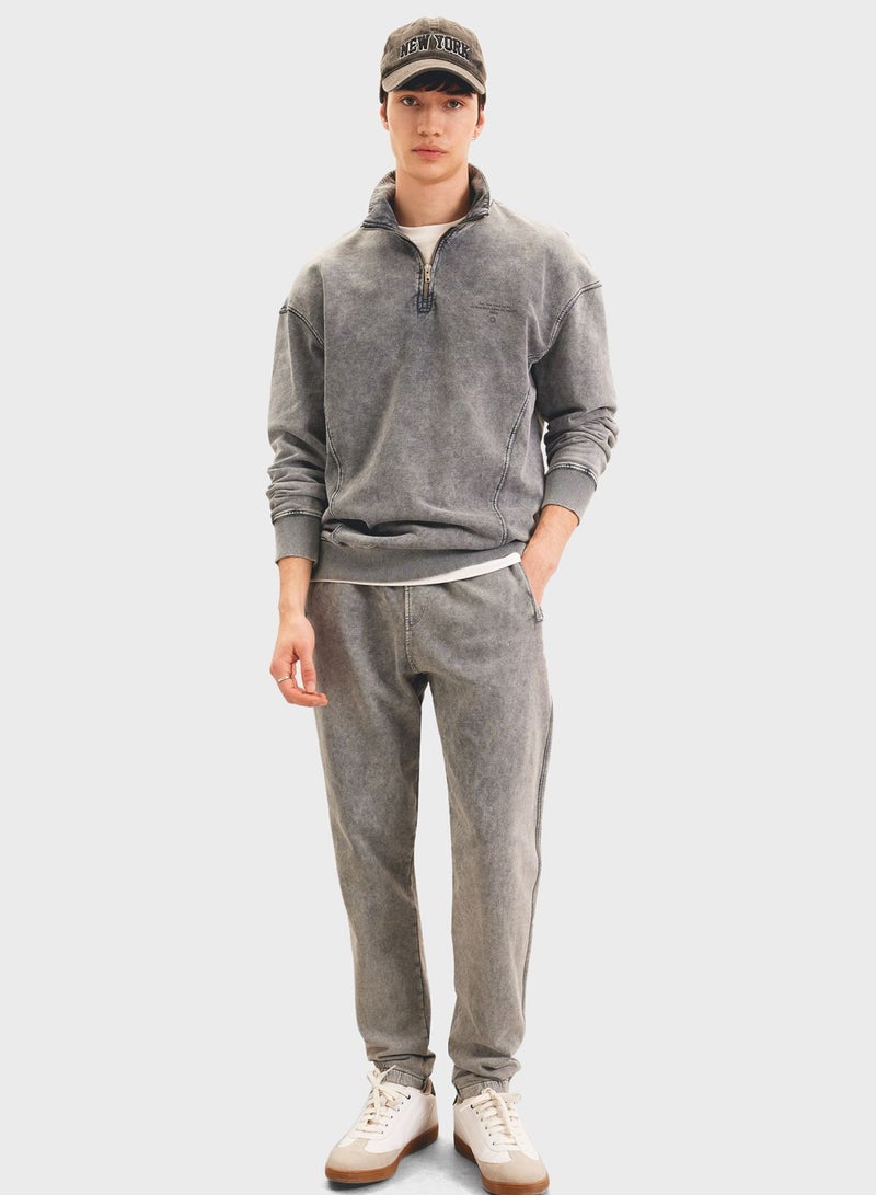 DeFacto Regular Fit Fleece Pocket Sweatpants - Image 3