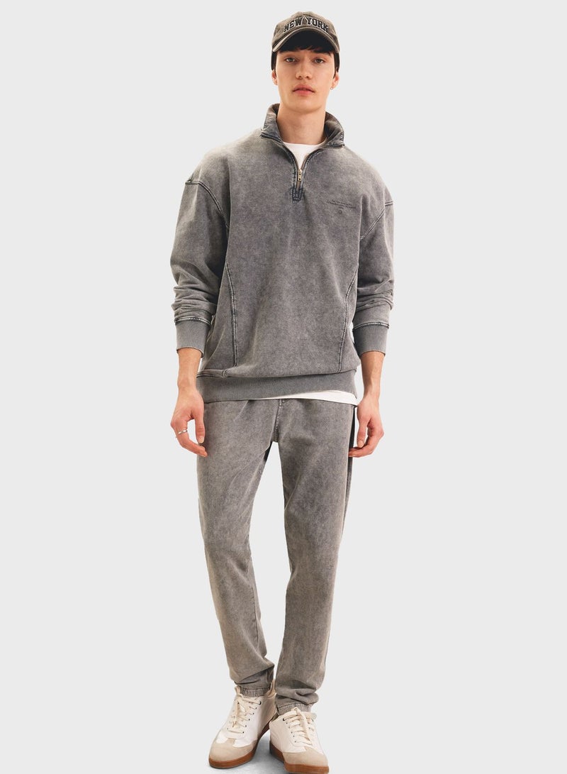 DeFacto Regular Fit Fleece Pocket Sweatpants - Image 1