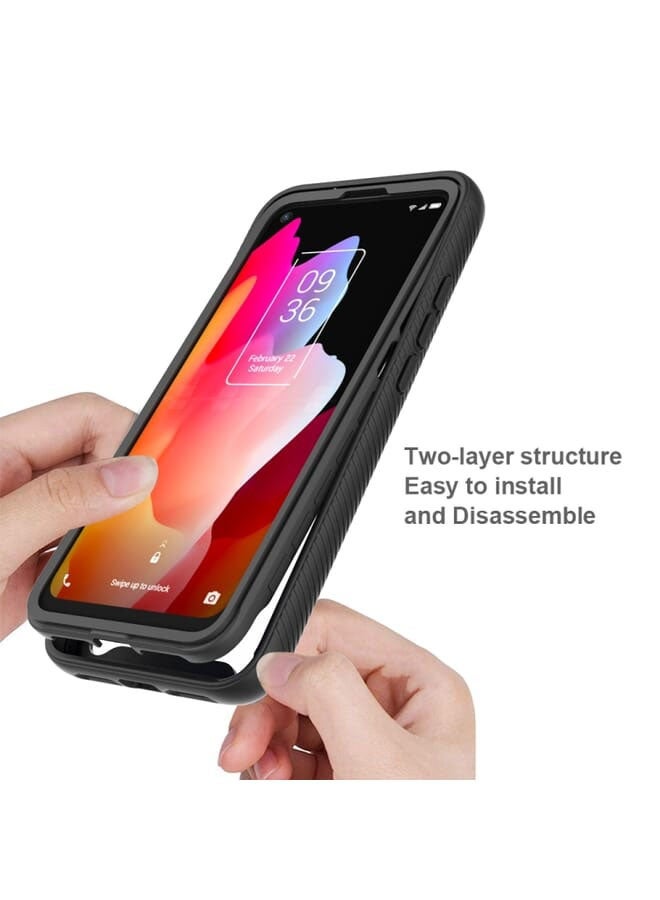 Protective Case Cover for TCL 10L – Dual-Layer Shockproof Armor - Image 2