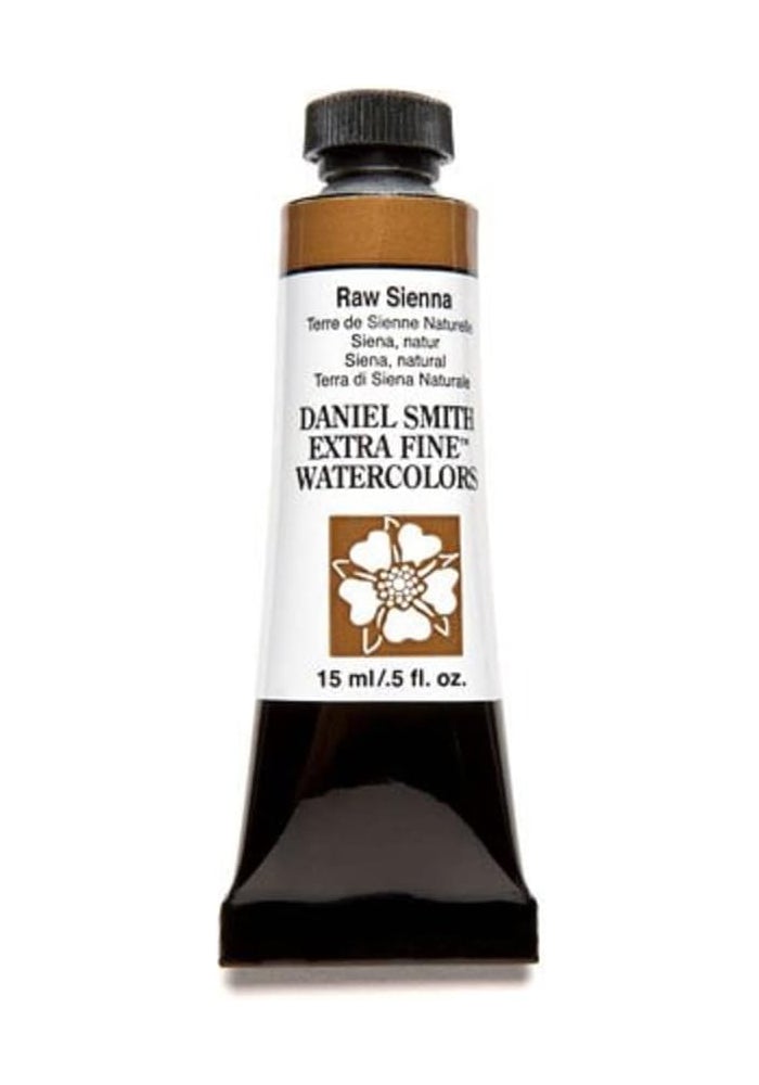 DANIEL SMITH Extra Fine Watercolor - Raw Sienna 15ml Tube - Image 1