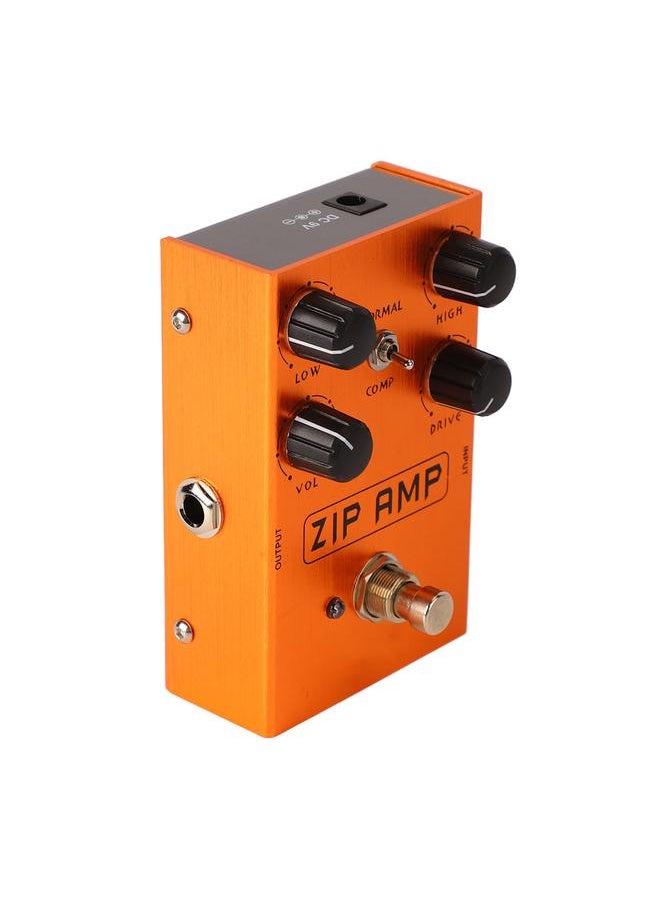 Thoraya Electric Guitar Effects Drive Pedal Effector Simulating Guitar Distortion and Overdrive Effects AN 39 Orange  - Image 5