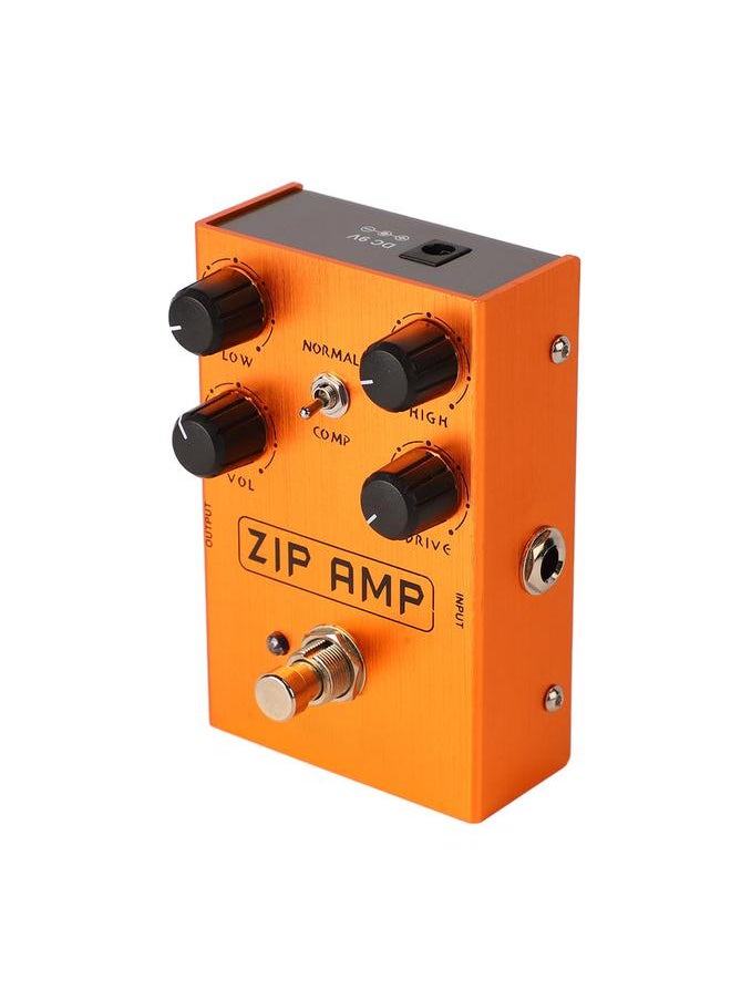 Thoraya Electric Guitar Effects Drive Pedal Effector Simulating Guitar Distortion and Overdrive Effects AN 39 Orange  - Image 4